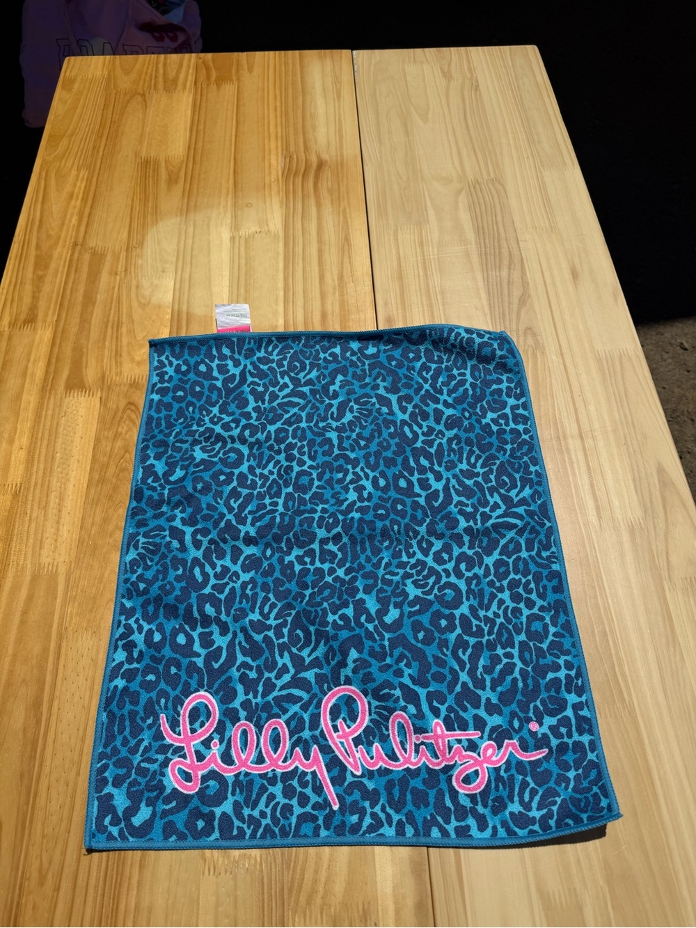 lily pulitzer workout towel